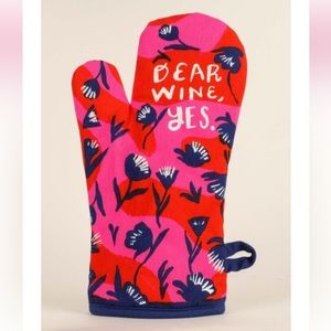 NWT Oven Mitt by Blue Q “Dear Wine, Yes”🍷 Great Gift for Your Best Pal! 🍷🍷🍷